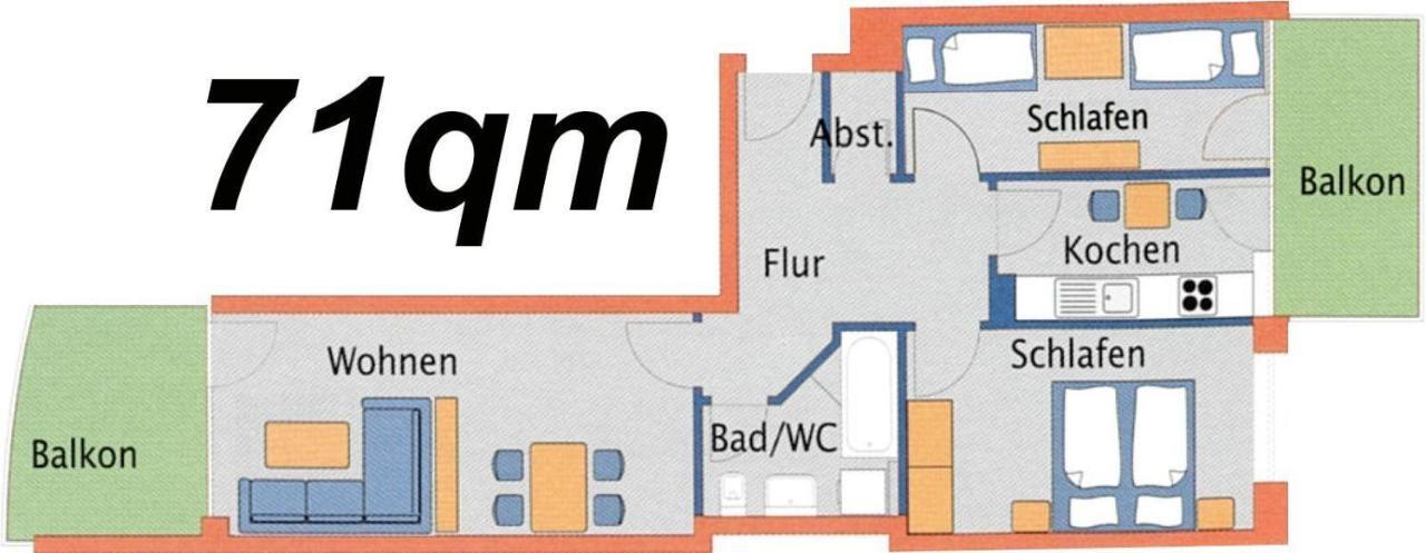 Strandhaus Nordseebrandung C1.1